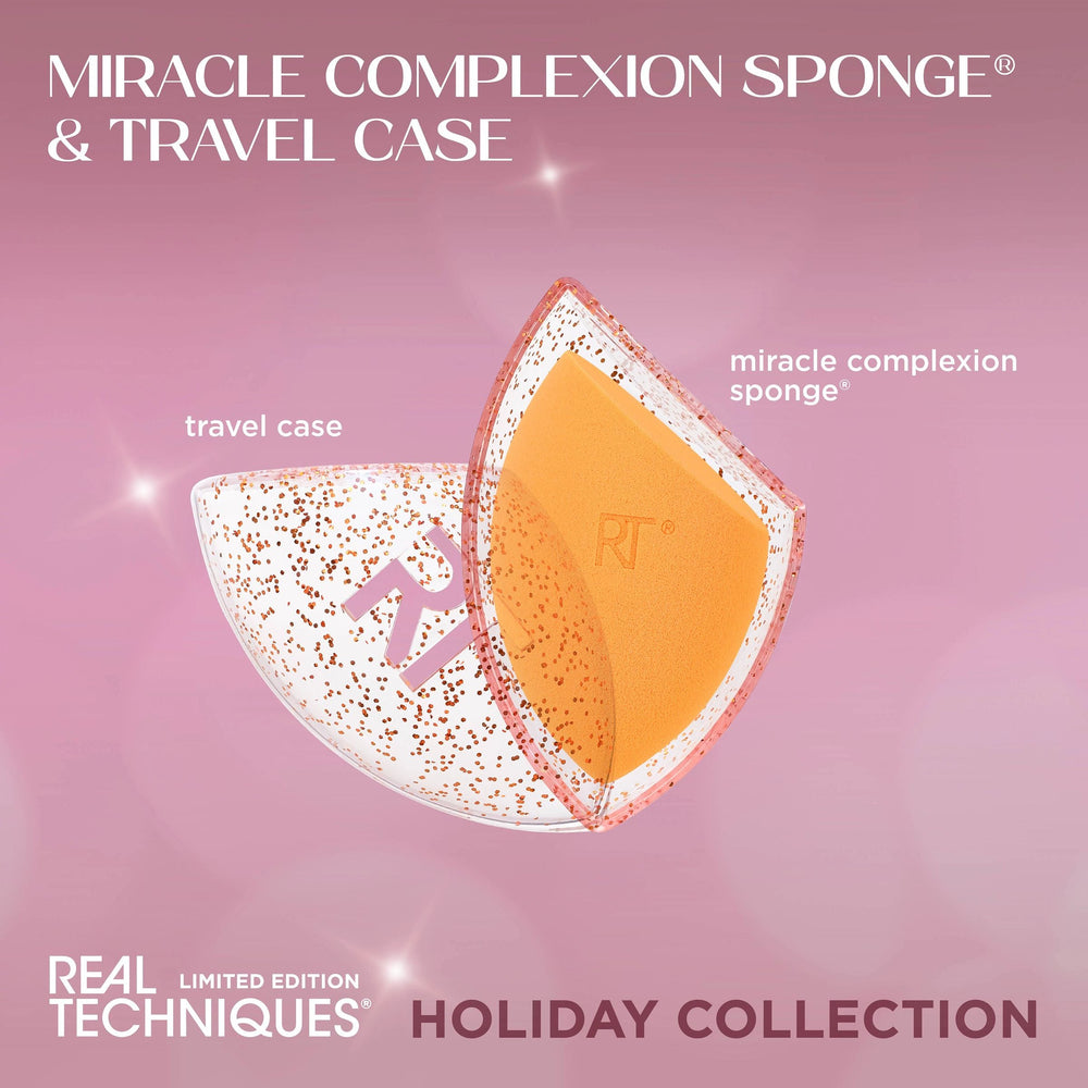 Limited Edition Miracle Complexion Sponge & Travel Case Ornament Cosmia