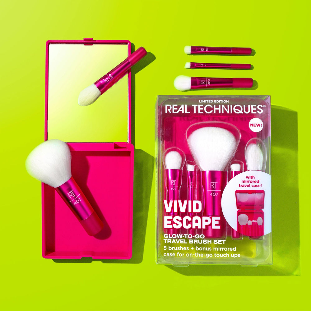 Vivid Escape Glow-To-Go Travel Brush Set Cosmia