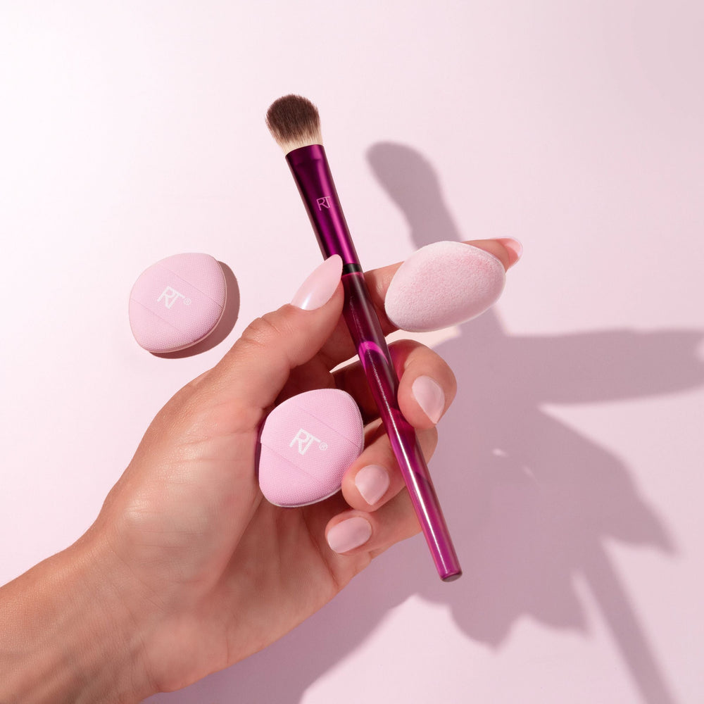 Brighten + Blur Brush + Puff Set Cosmia