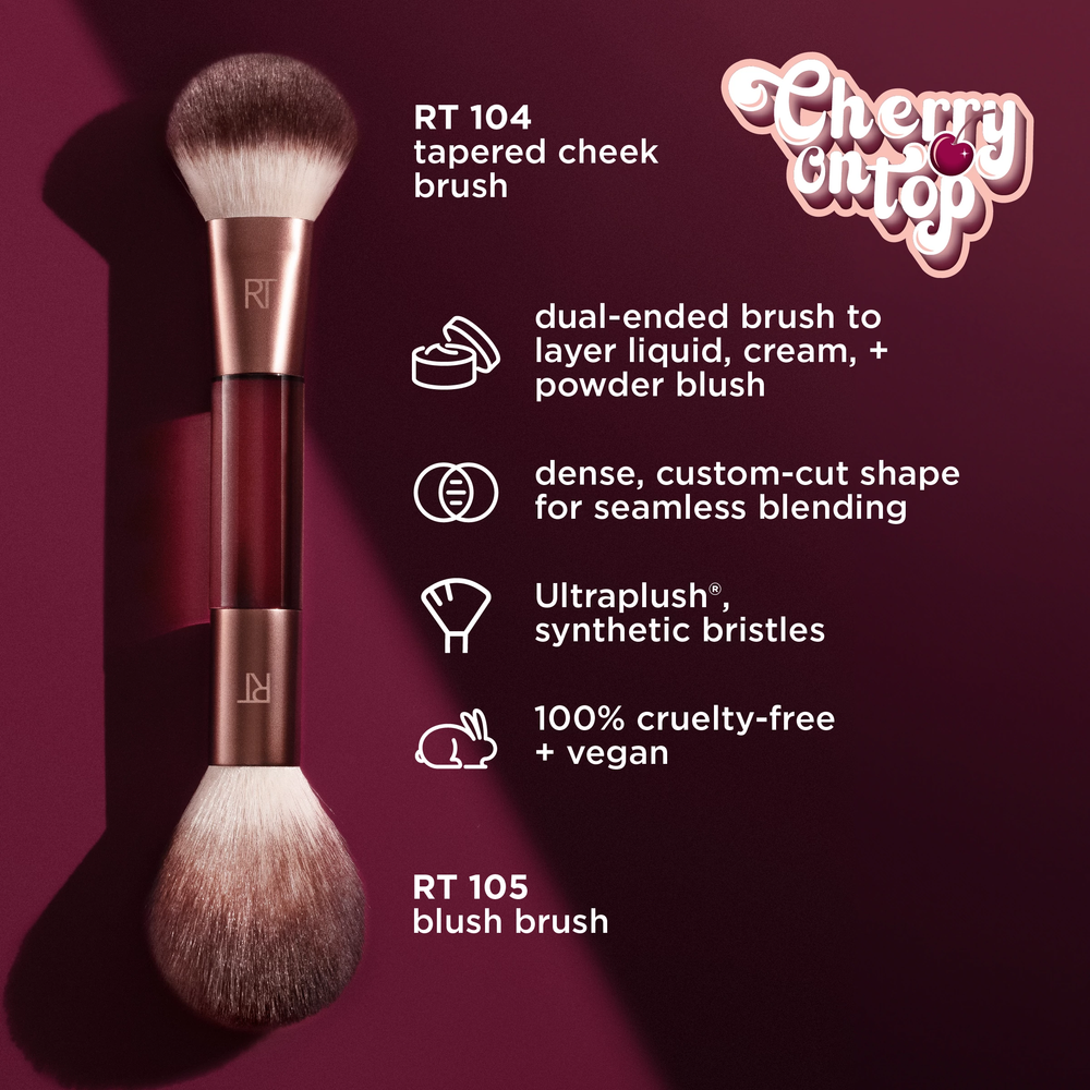 Limited Edition Cherry On Top It's All Blush Brush Cosmia
