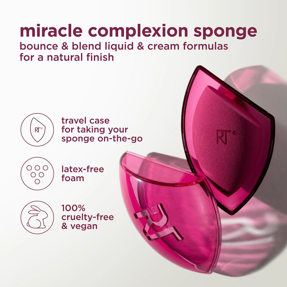 Miracle Complexion Sponge + Travel Case Cosmia