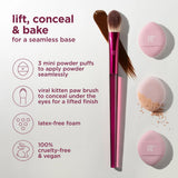 Brighten + Blur Brush + Puff Set