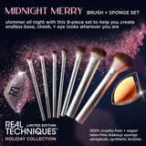 Limited Edition Midnight Merry Brush + Sponge Set
