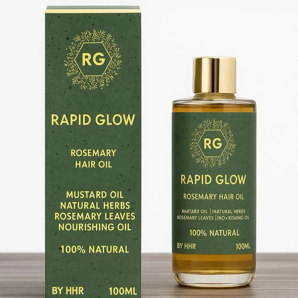 Rapid Glow Rosemary Hair Oil - 100ml Rapid Glow