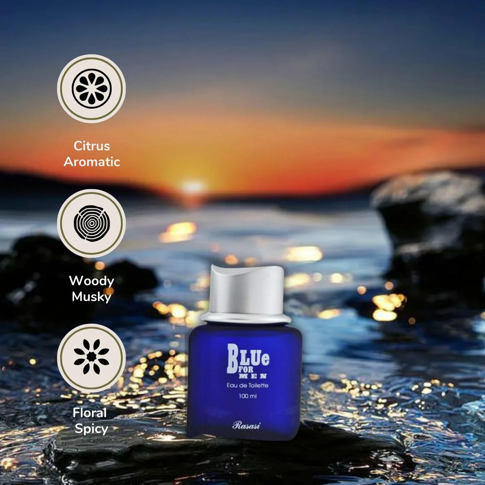 Rasasi Blue For Men Perfume 100ml Rasasi
