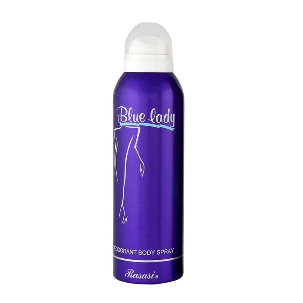 Rassasi Blue Lady Deodorant Body Spray for Women -  200ml Rassai