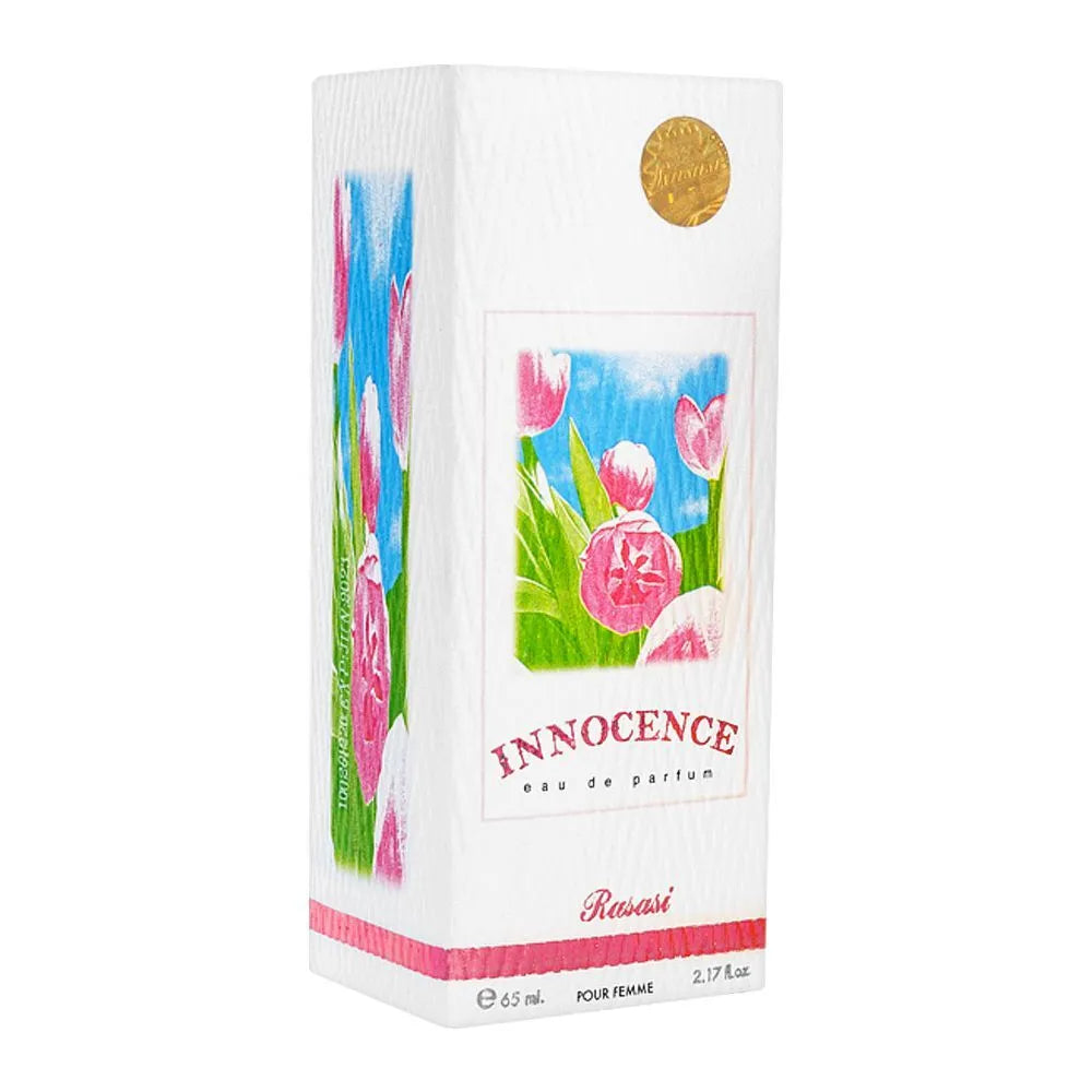 Rasasi Innocence Eau De Parfum, Fragrance For Women, 65ml Rasasi