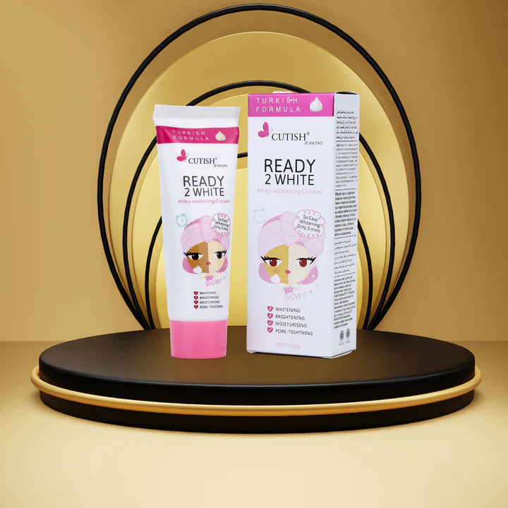 Cutish Ready 2 White Milky Whitening Cream 120g Cutish