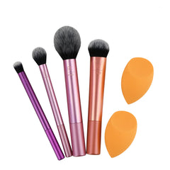 Real Techniques 6 Piece Everyday Essentials Makeup Brush Set Real Technique