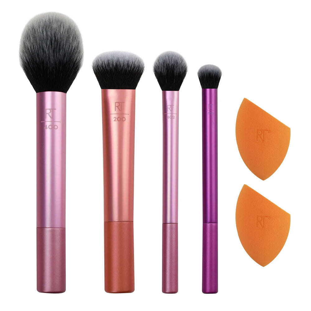 Real Techniques 6 Piece Everyday Essentials Makeup Brush Set Real Technique