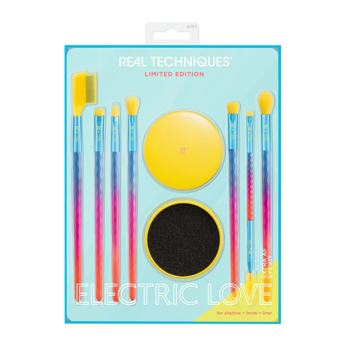 Real Techniques Limited Edition Electric Love Eye Kit - 8 piece Real Technique
