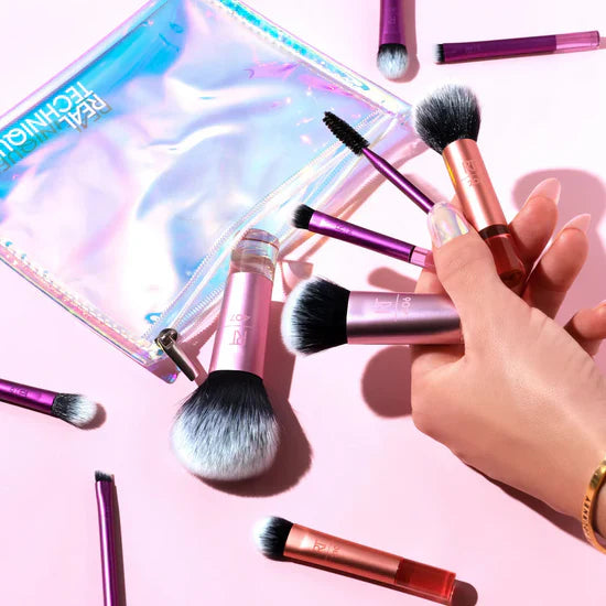 Real Techniques Travel Fantasy Mini Brush Set- 10PCS Real Technique