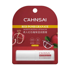 CAHNSAI Red Pomegranate Moisturizing Lip Balm - 4g CAHNSAI