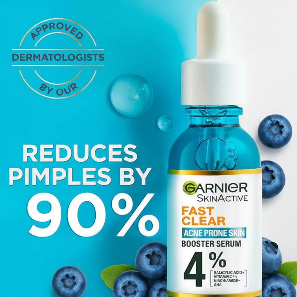 Garnier Skin Active Fast Clear Booster Serum For Acne Prone Skin Garnier
