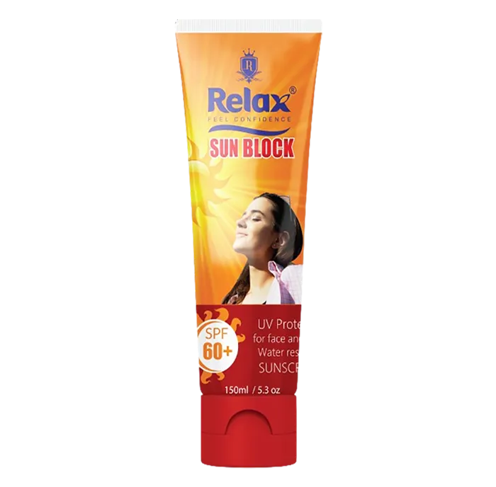 Relax Feel Confidence Sun Block SPF 60+ - 150ml Relax