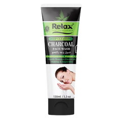 Relax Feel Confidence Whitening Charcoal Face Wash - 150ml Relax
