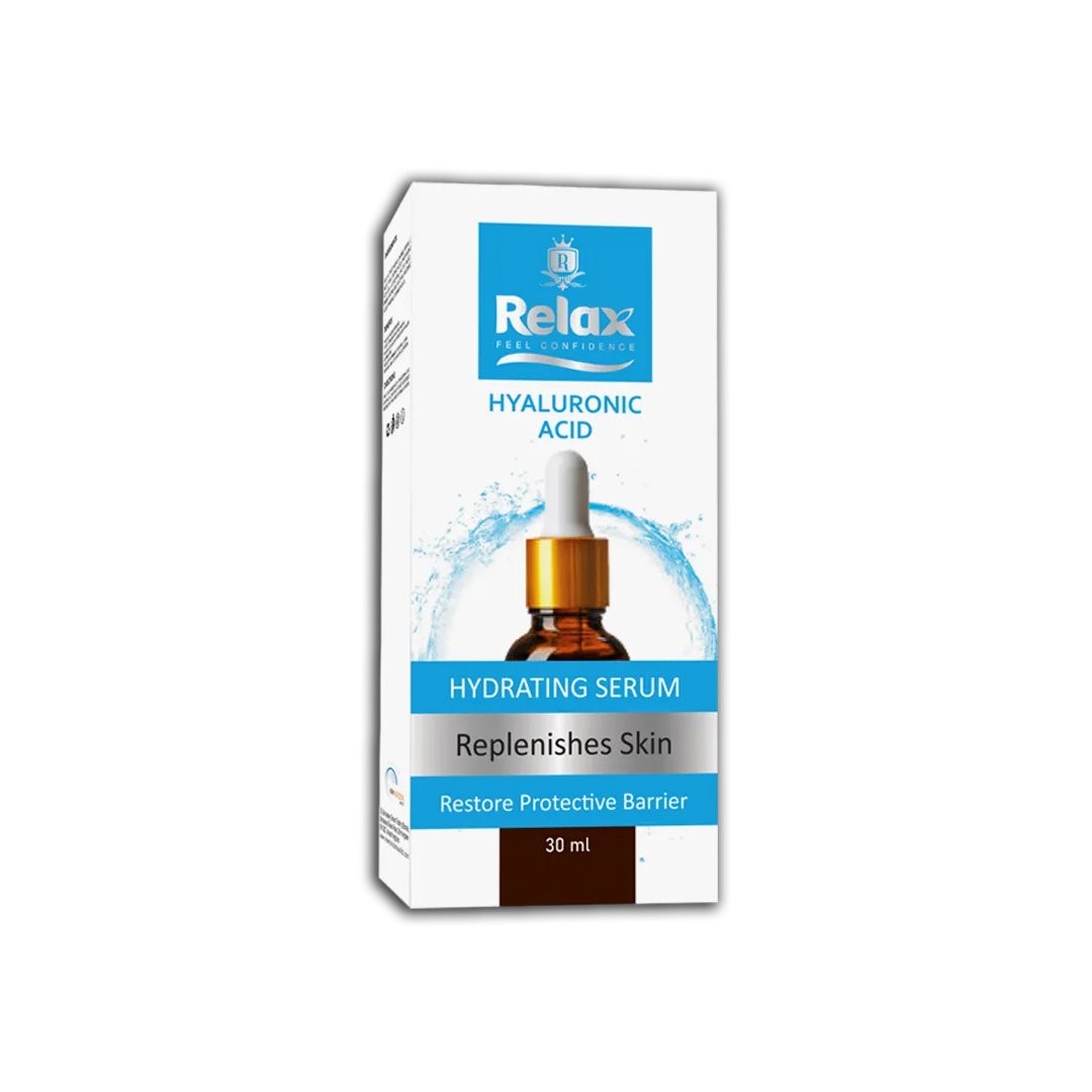 Relax Hyaluronic Acid Face Serum - 30ml Relax