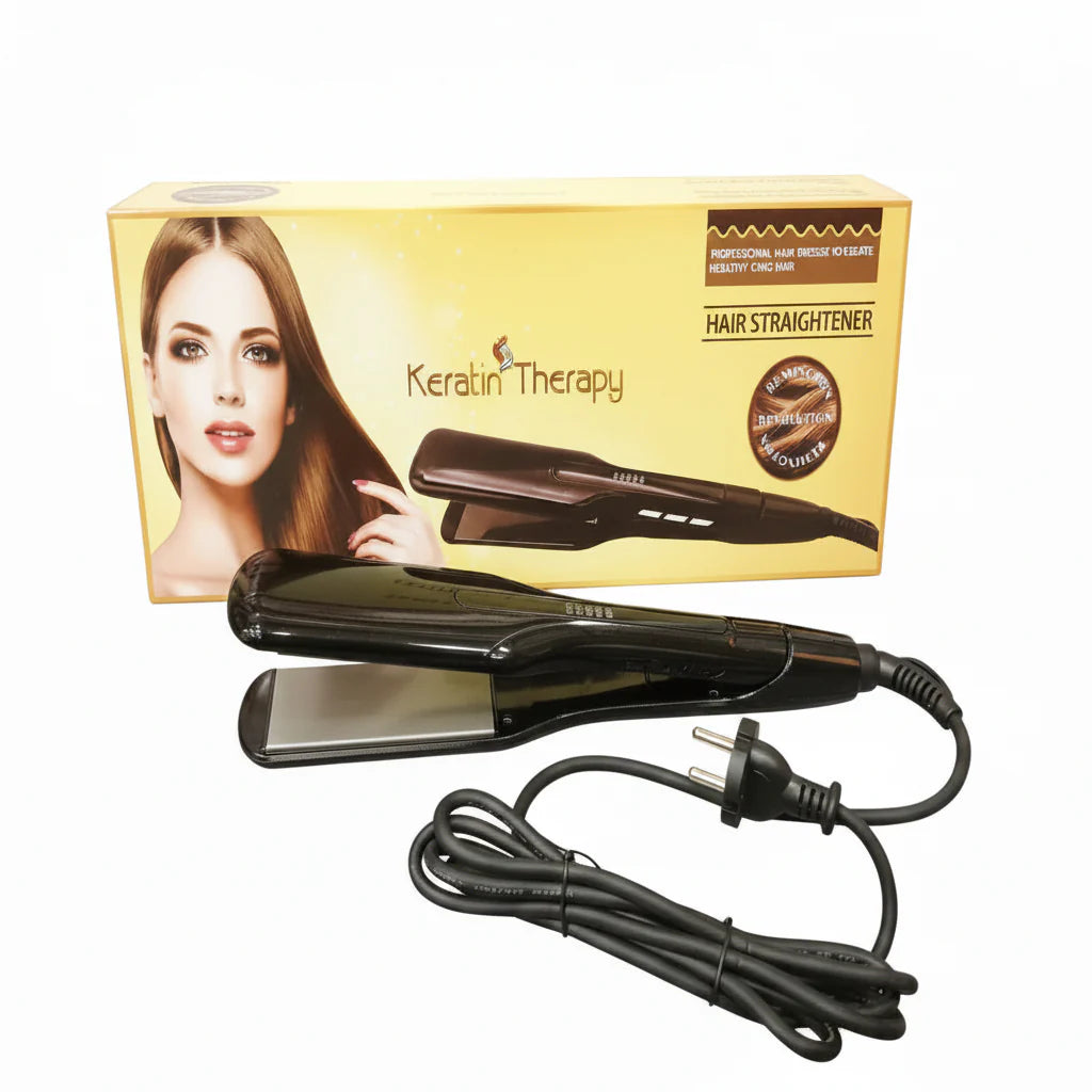 Professional Keratin Therapy Frizz Control Hair Straightener Cosmia.pk