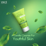 Vince Revitalizing Green Tea Face Wash - 120ml
