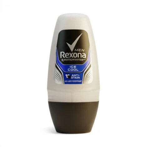 Rexona Men Ice Cool Anti Stain Roll On Anti-Perspirant - 50ml Rexona