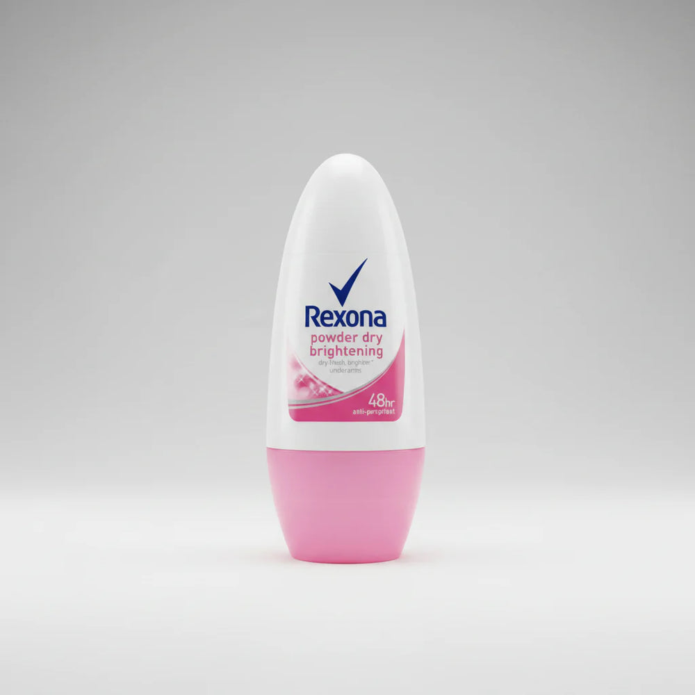 Rexona Powder Dry Brighten Anti Perspirant Roll On - 50ml Rexona