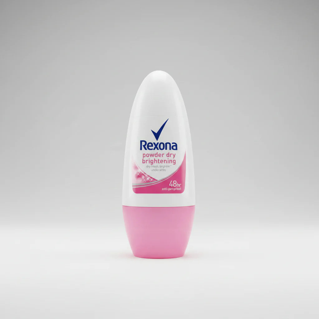 Rexona Powder Dry Brighten Anti Perspirant Roll On - 50ml Rexona