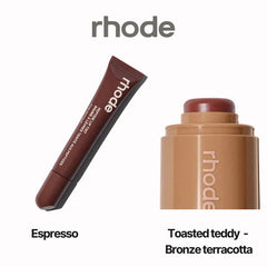 Rhode Blush And Peptide Lip Tint Duo Rhode
