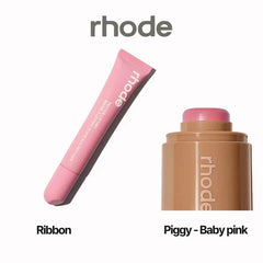 Rhode Blush And Peptide Lip Tint Duo Rhode