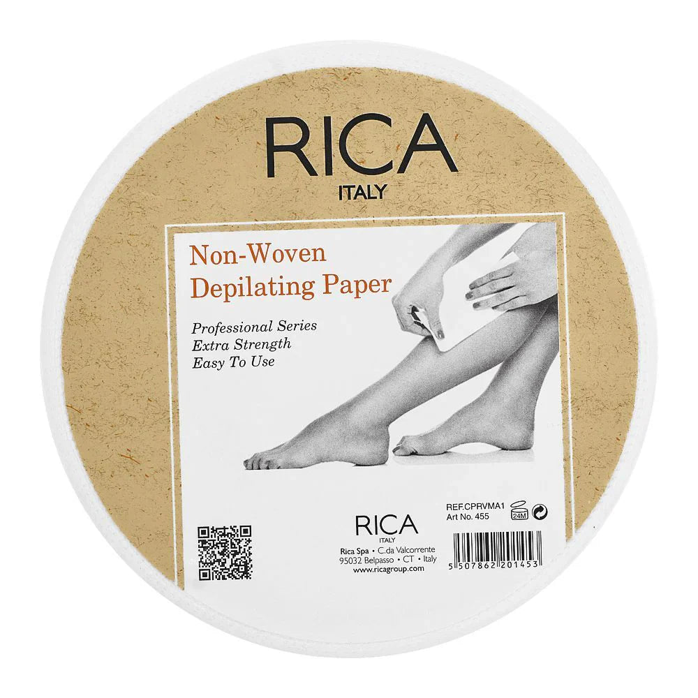 Rica Non-Woven Depilating Wax Round Paper Roll rica