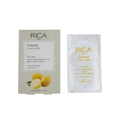 Rica Nose Strip for Normal Skin Lemon 8 Strips rica