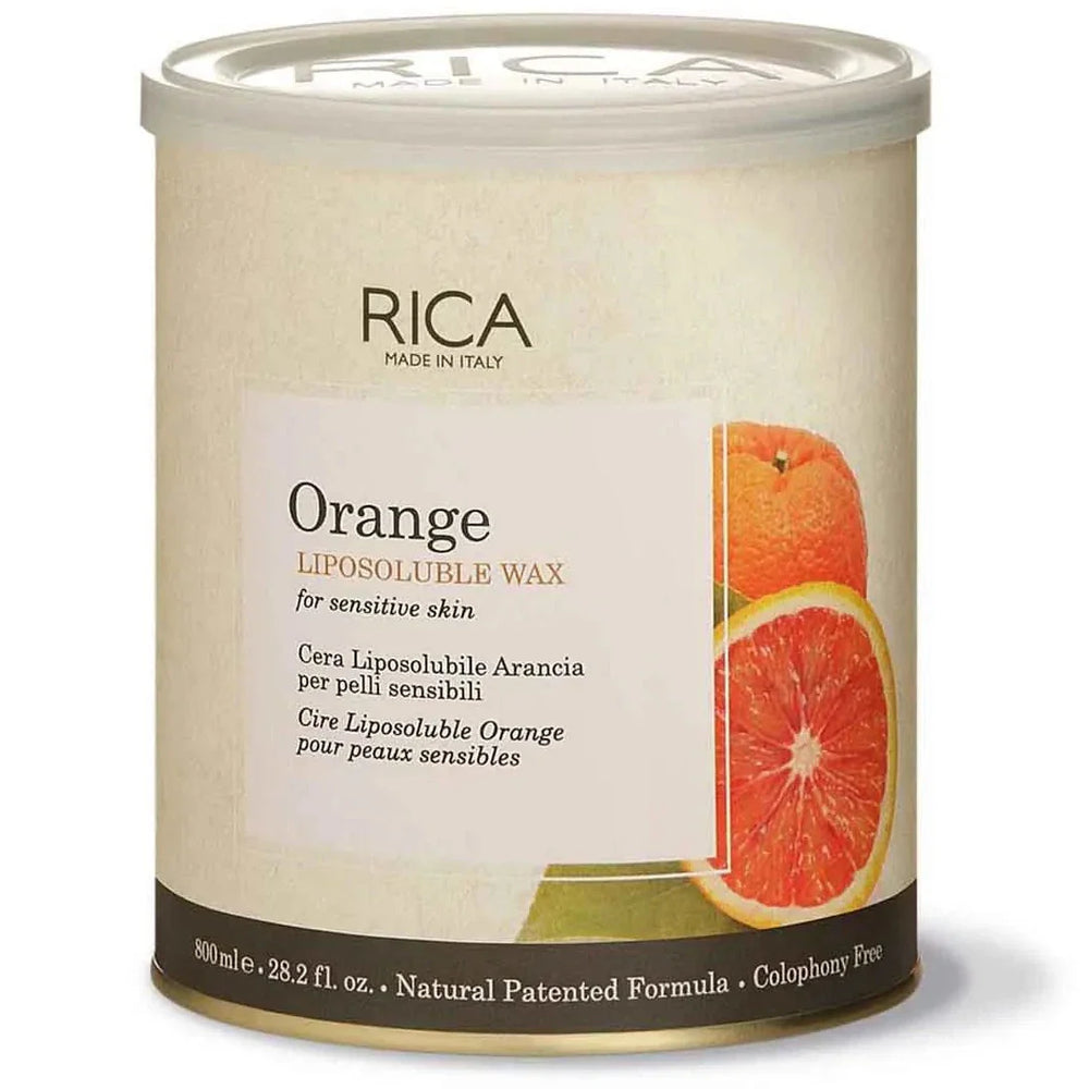 Rica Liposoluble Wax Orange 800g rica