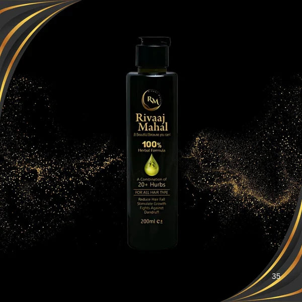 Rivaaj Mahal 20+ Herb Hair Oil - 200ml Rivaaj Mahal