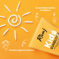 Rivaj UK SPF 50 Kids SunBlock Rivaj