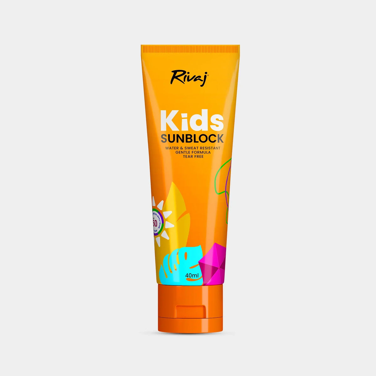 Rivaj UK SPF 50 Kids SunBlock Rivaj