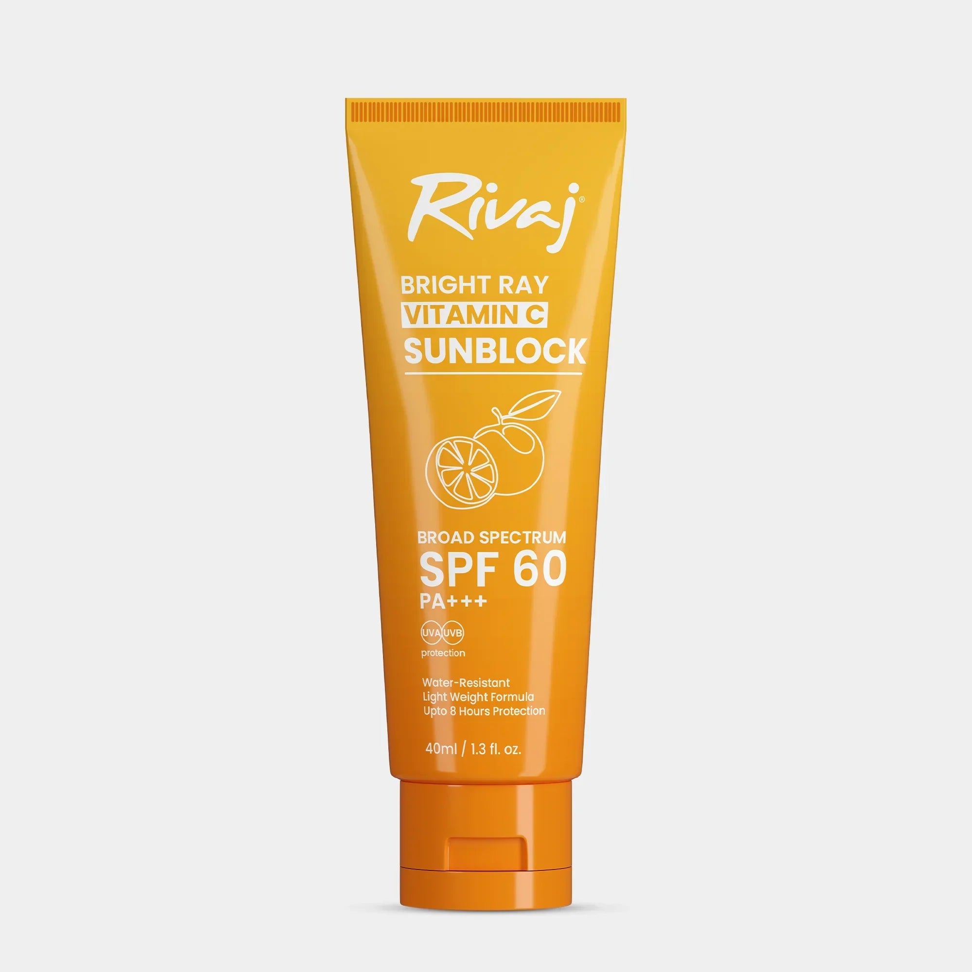 Rivaj UK Vitamin C Sun Block SPF60 Rivaj