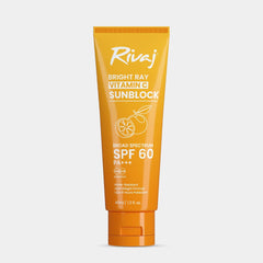 Rivaj UK Vitamin C Sun Block SPF60 Rivaj