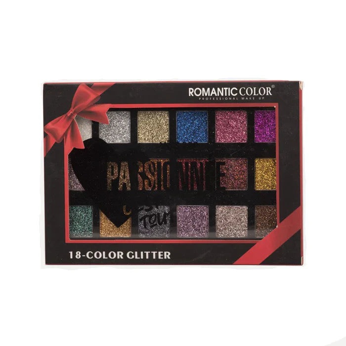Romantic Color 18 colors Glitter Palette Romantic Color