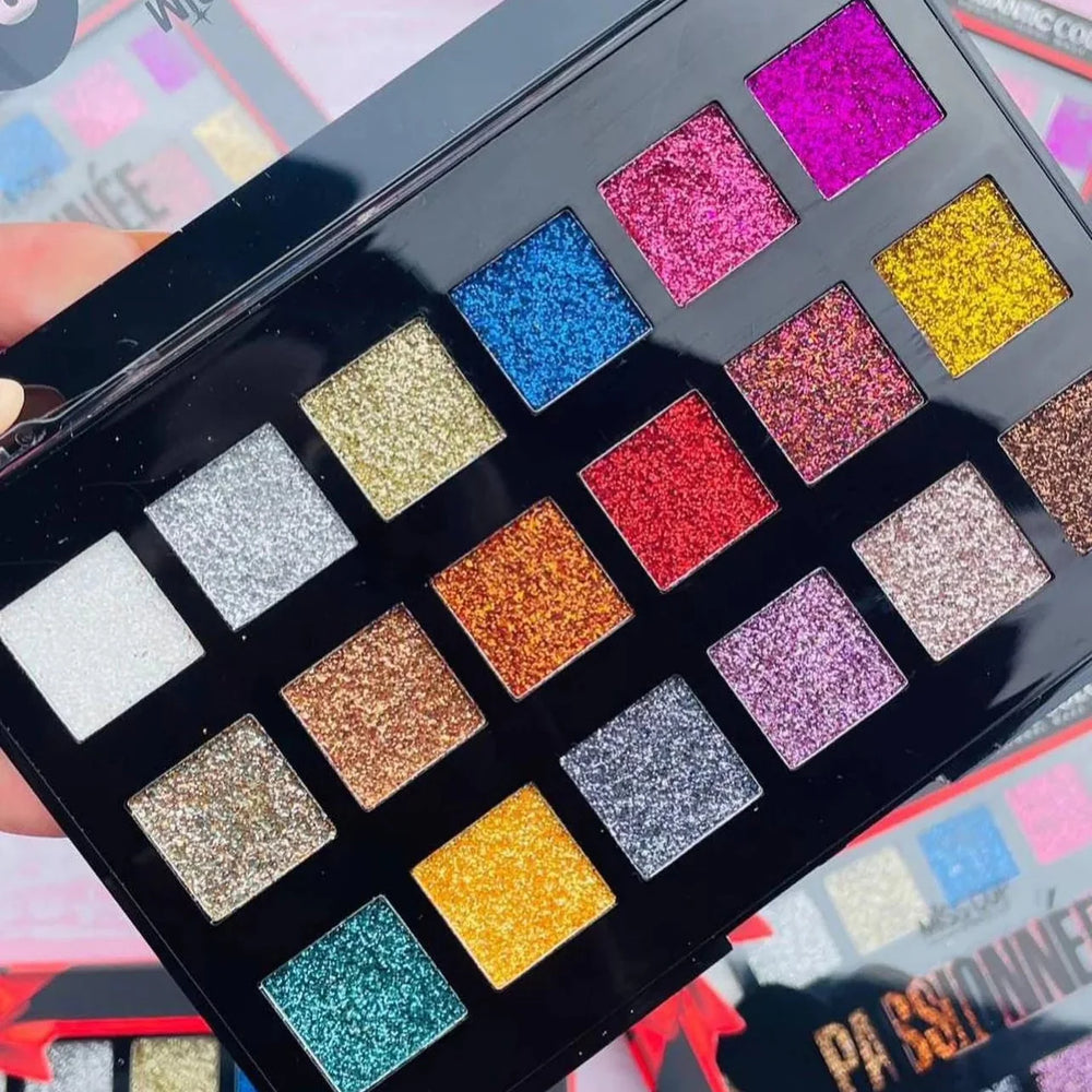 Romantic Color 18 colors Glitter Palette Romantic Color