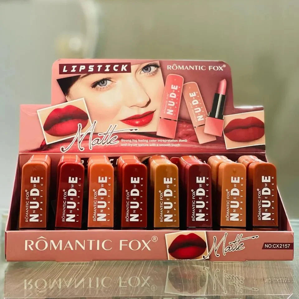 Romantic Fox Lipstick ( 8 Pcs ) Romantic Fox