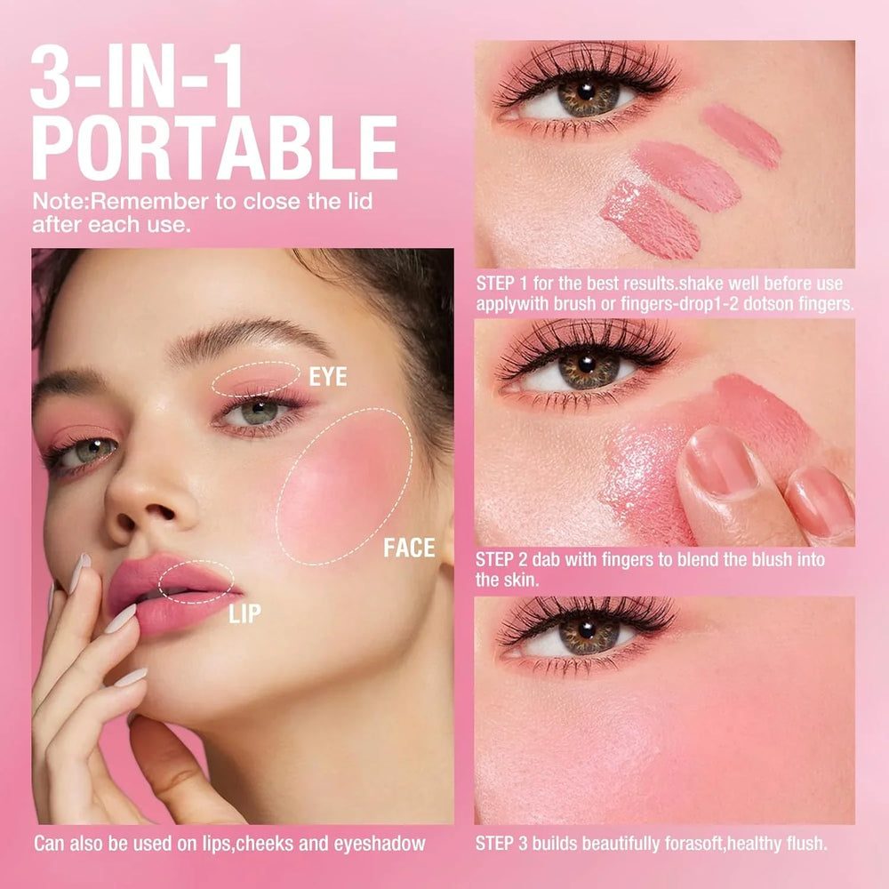Romantic Rain Natural Beauty Cheeks Liquid Blush Romantic Rain