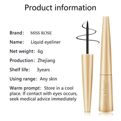 Miss Rose Matt Black Liquid Eyeliner Miss Rose