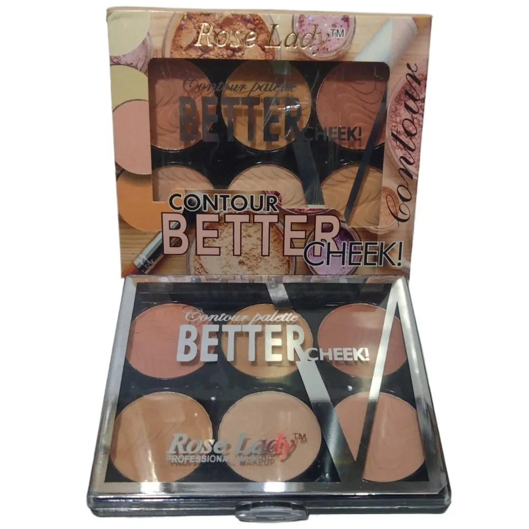 Rose Lady 6 in 1 Contour Palette Rose Lady