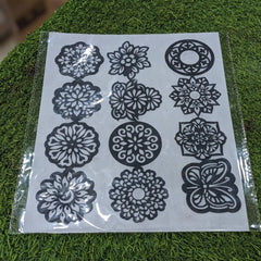 Round Sticker Mehndi – Palm Design Cosmia.pk
