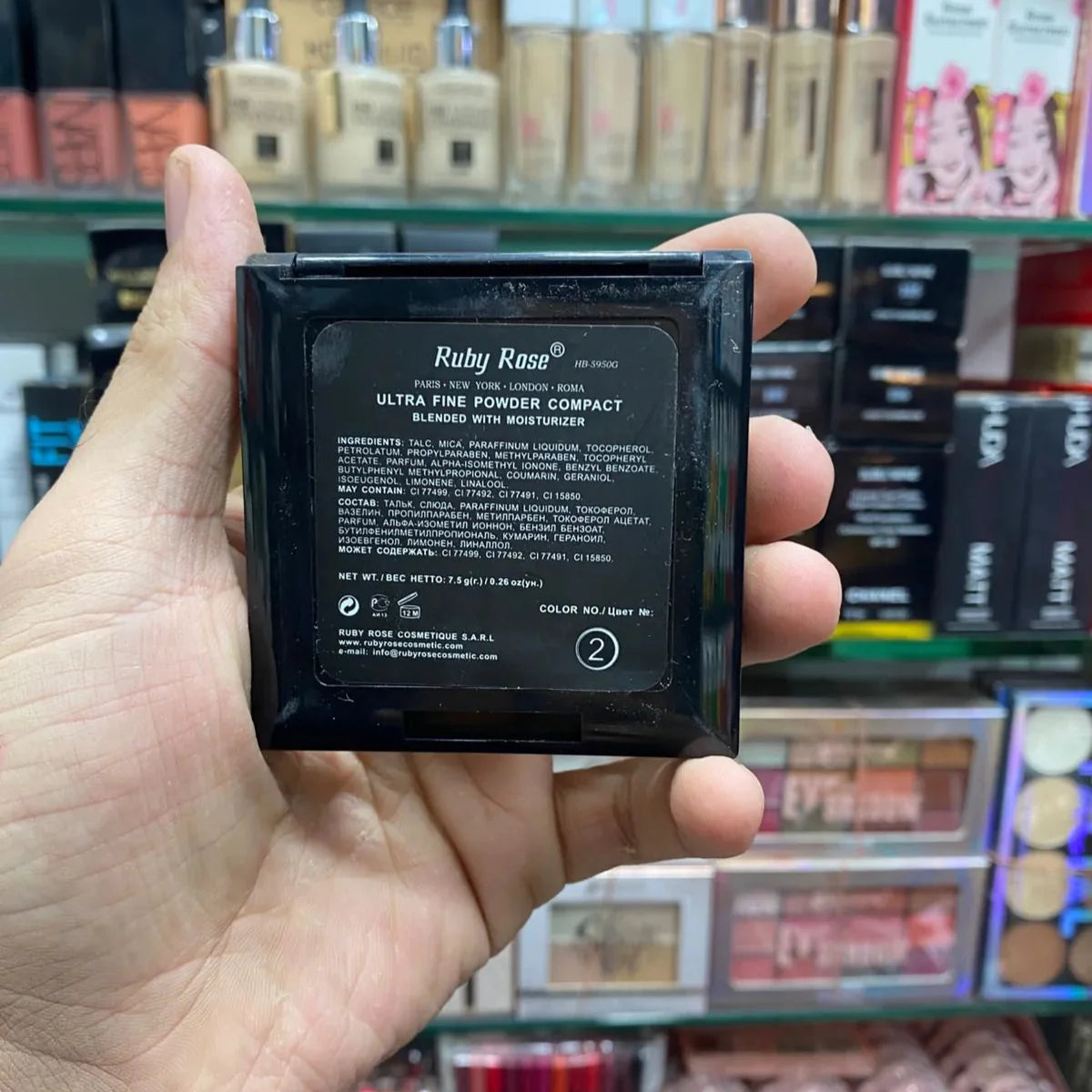 Ruby Rose Compact Powder Ruby Rose