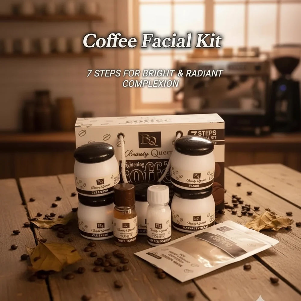 Beauty Queen 7-in-1 Korean Coffee Facial Kit beauty queen