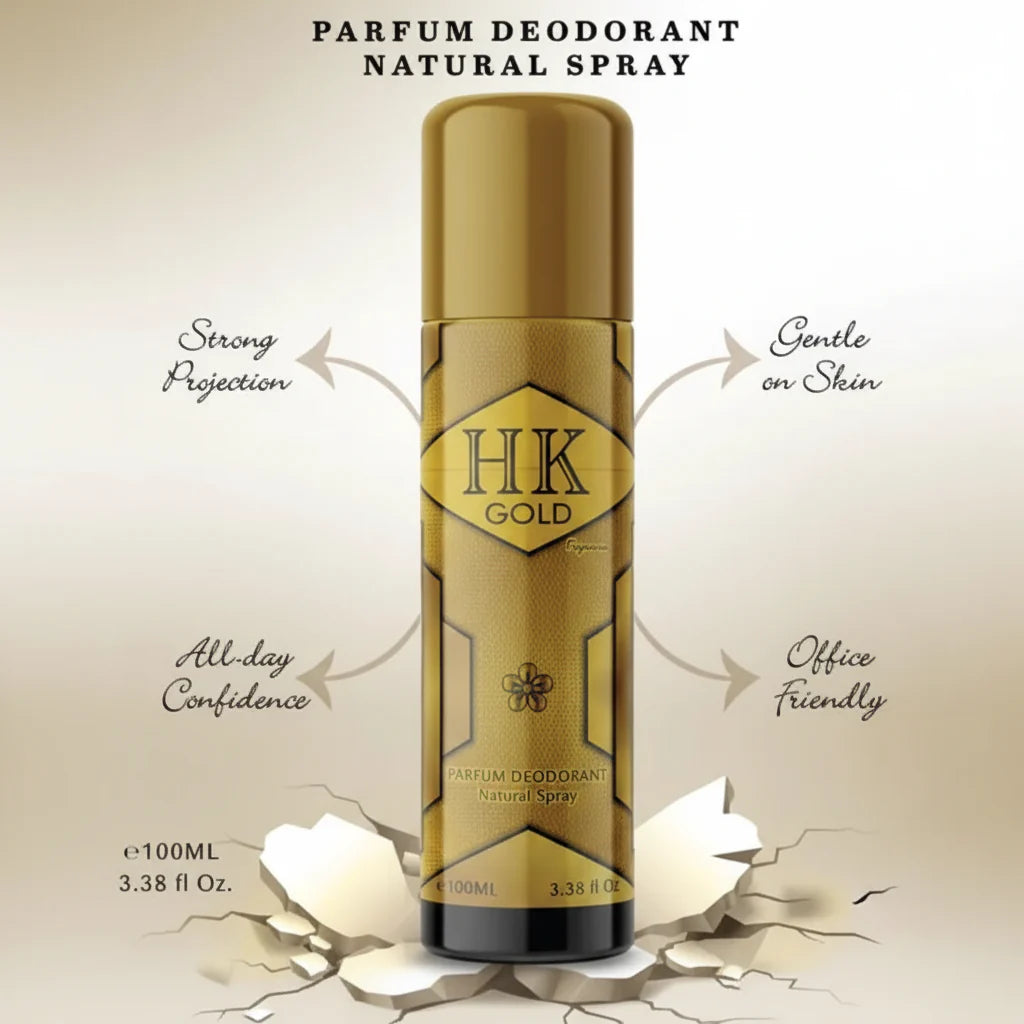 Shifan's HK Gold Perfume Deodorant Natural Spray - 100ml Shifan's