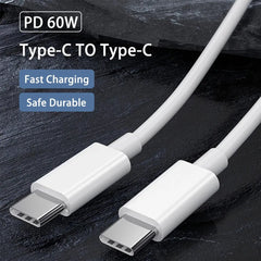 USB-C to USB-C or USB-C to Lightning charging cables Cosmia.pk
