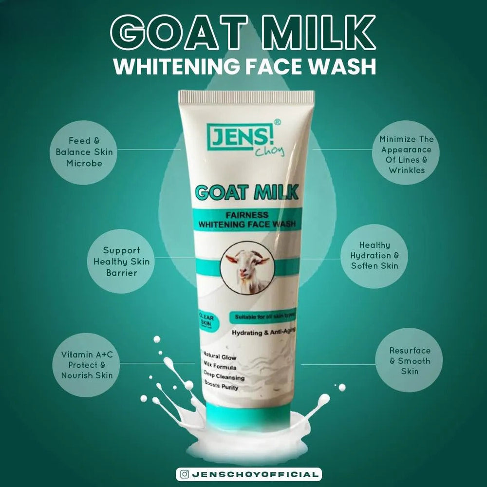 Jens Choy Goat Milk Face Wash Jens