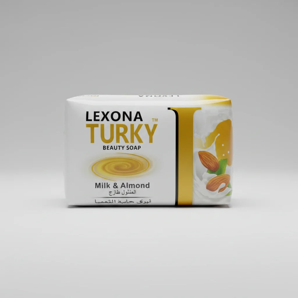 LEXONA Turky Beauty Milk & Almond Soap - Pack Of 6 Lexona