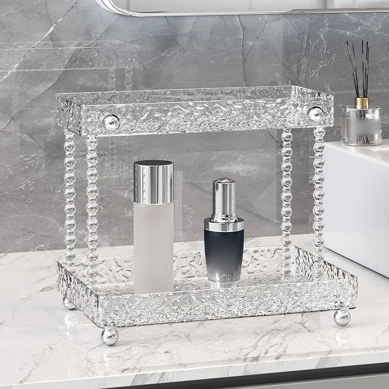 Acrylic 2 Layer Counter Organizer Cosmia